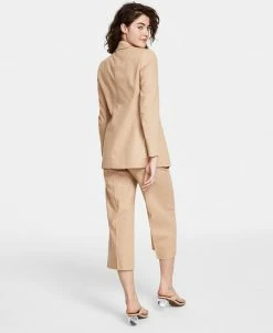 Bar III Women's Linen-Blend Tie-Waist Pants, Created For Macy's 10 Bar III Women's Linen-Blend Tie-Waist Pants, Created For Macy's -VINCE CAMUTO Shop 23706794 fpx 1