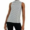 Anne Klein Women's Arabesque Jacquard Sleeveless Top