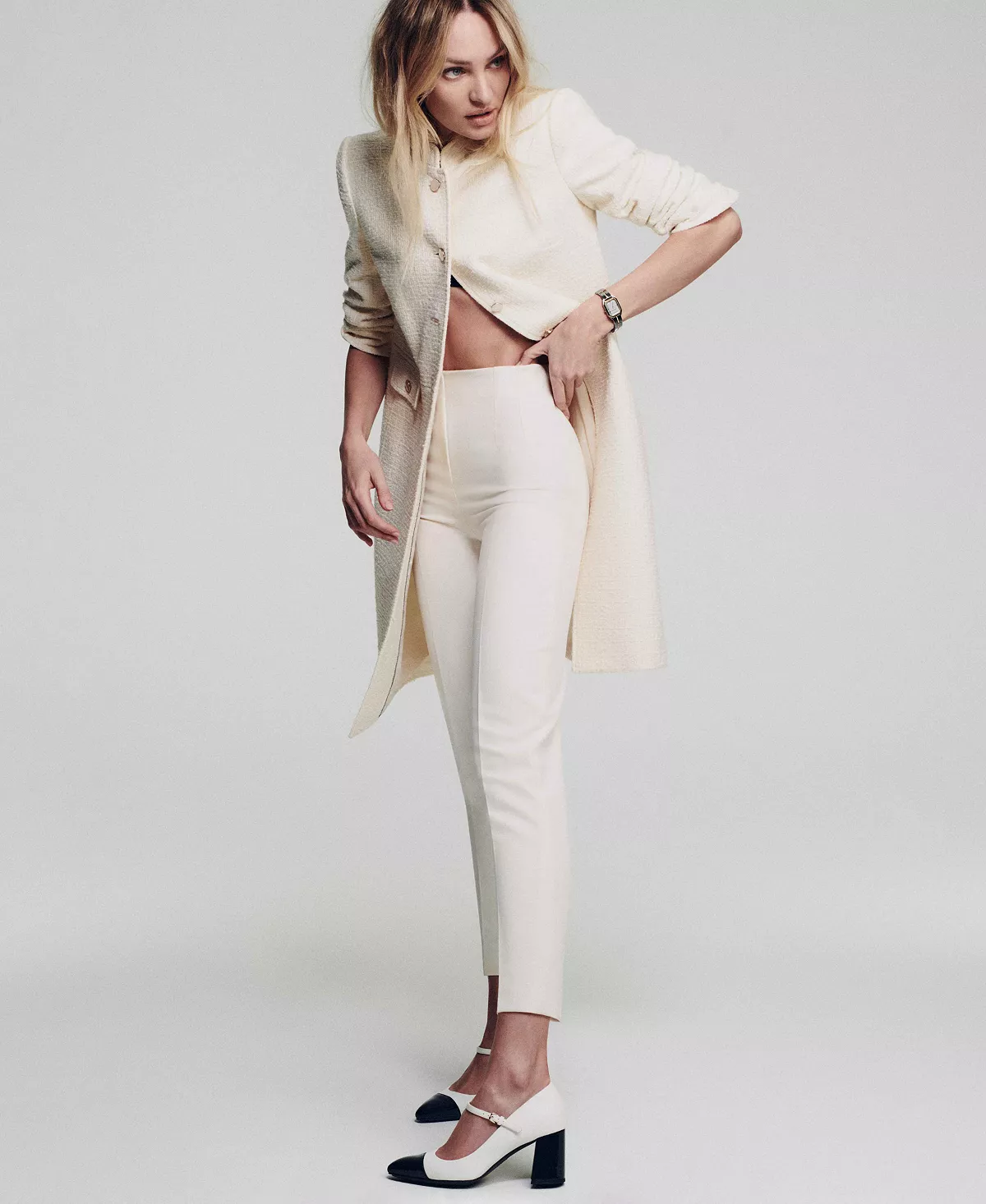 Anne Klein Women's Stretch Slim Hollywood-Waist Ankle Pants 6 Anne Klein Women's Stretch Slim Hollywood-Waist Ankle Pants - Image 6